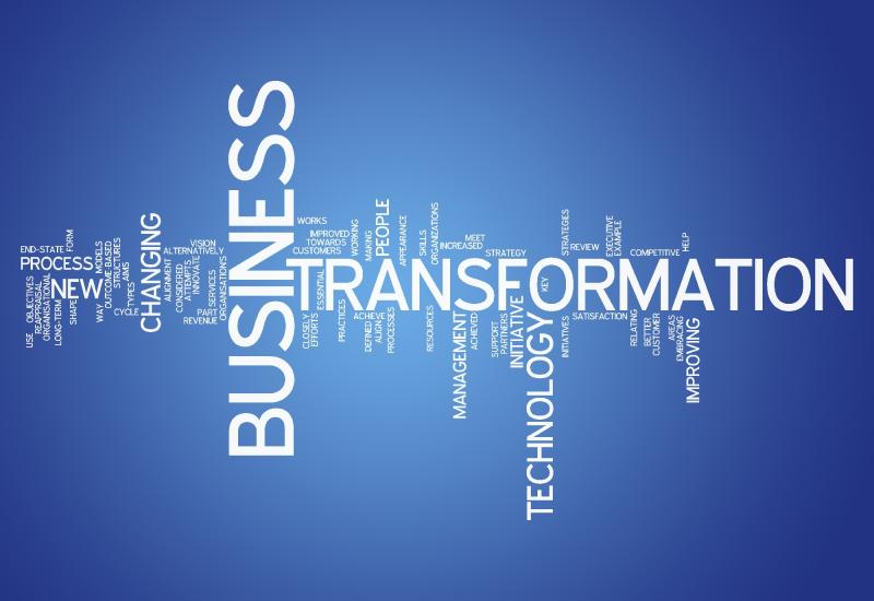 Business transformation concept