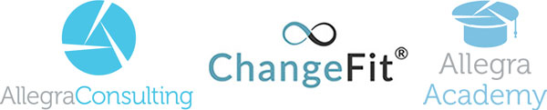Allegra Consulting, Allegra Academy & Changefit logos