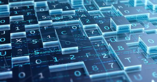 Digital IT concept