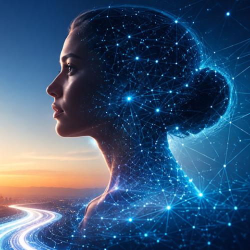 AI illustration concept
