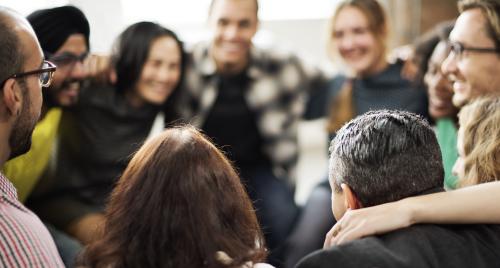 Group of people meeting