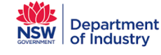 NSW department oif Industry logo