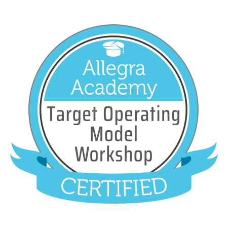 Target Operating Model digital badge