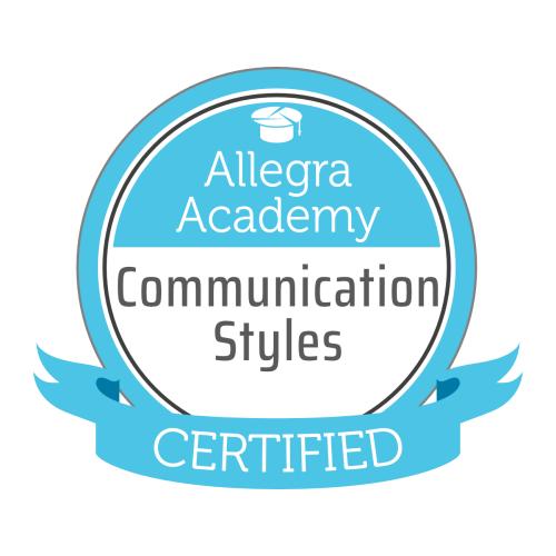Certified Stakeholder Communication Styles digital badge
